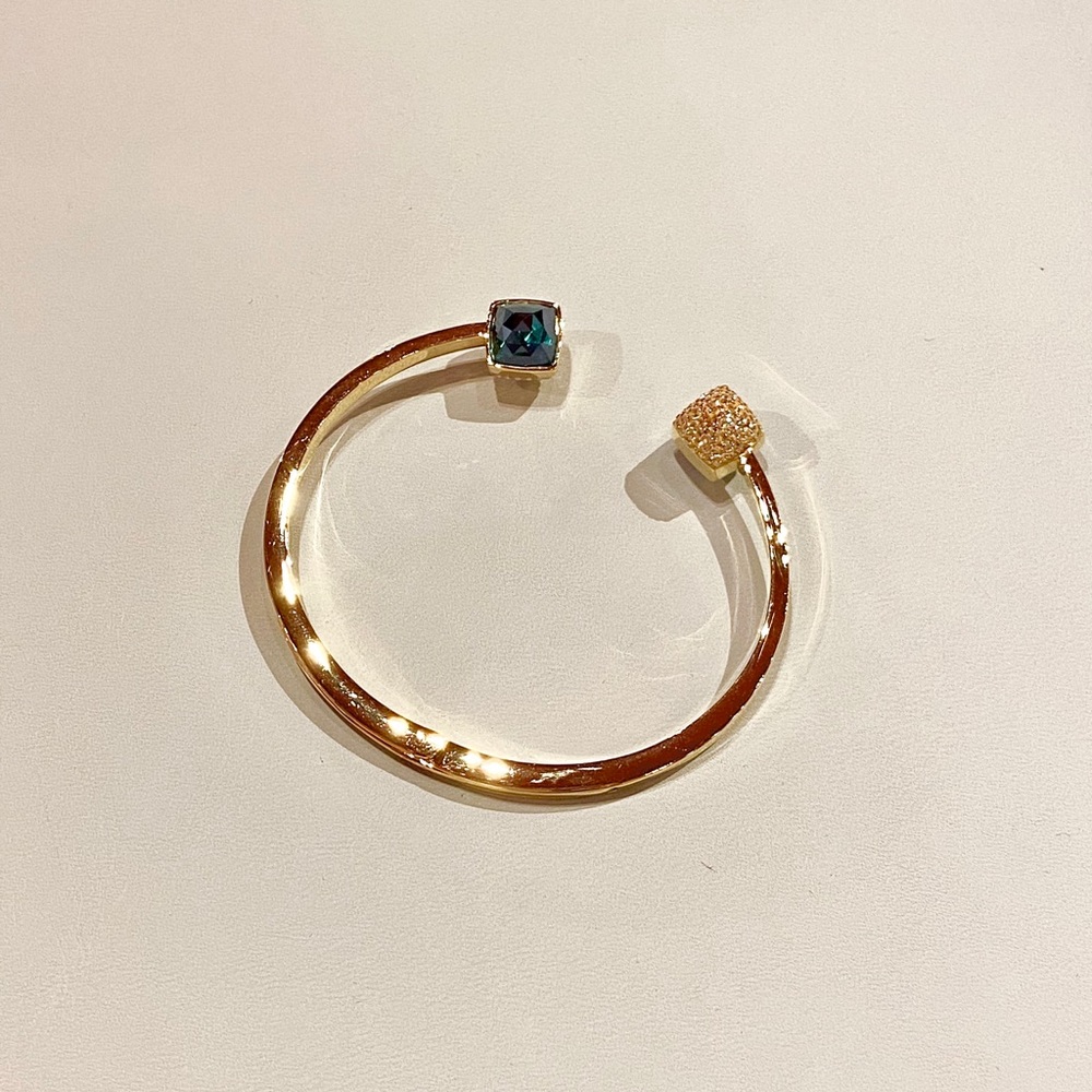 Swarovski Gold “Glance” Bangle